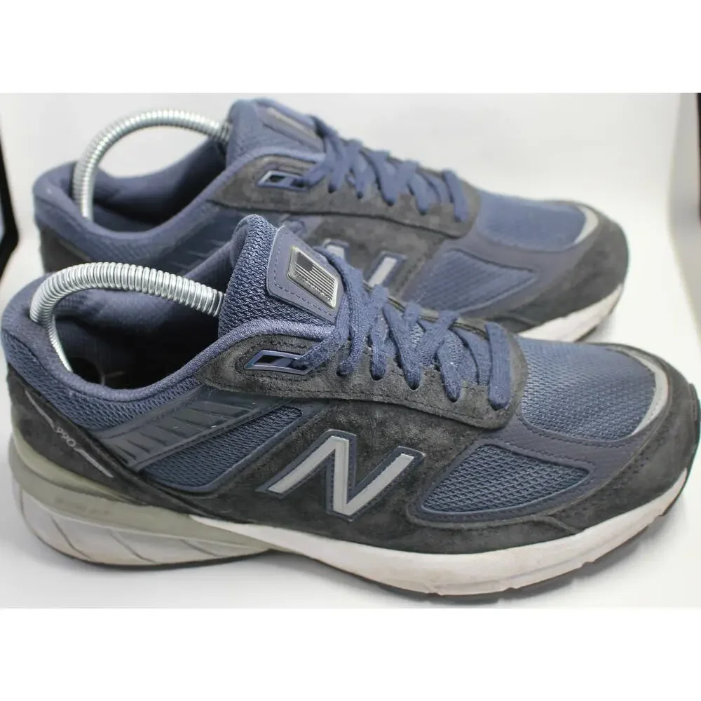WMNS New Balance 990v5 Made In USA Navy Blue Sz 7.5D